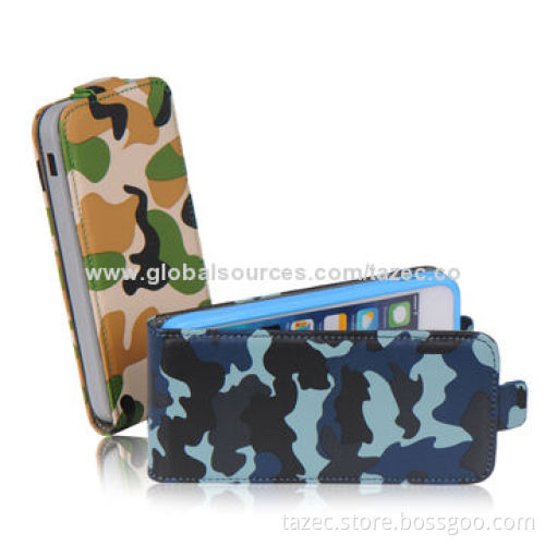 PU Leather Cases, Available in Various Colors and Used for Samsung Galaxy S4
